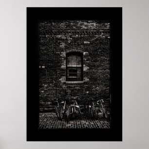 Toronto Distillery District Ramen 5 met rand is ni Poster
