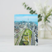 Toronto Downtown Bird's Eye Uitzicht Briefkaart (Staand voorkant)