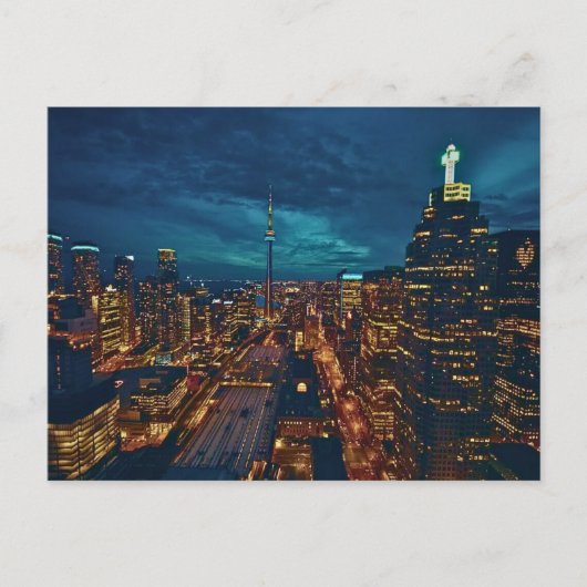 Toronto Downtown Cityscape, Toronto Downtown, Briefkaart (Voorkant)