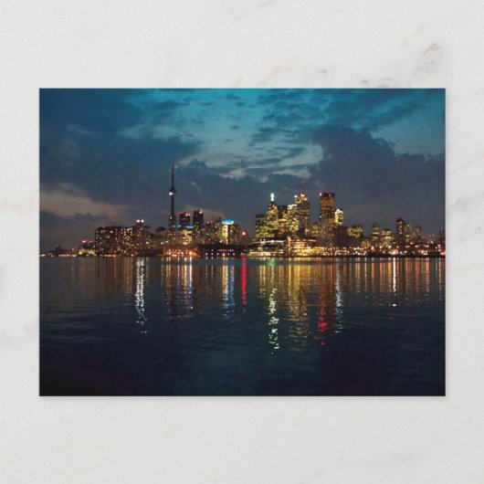 Toronto DownTown Spectacle CNTower Waterfront plez Briefkaart (Voorkant)