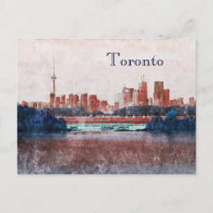 Toronto dreamy skyline briefkaart