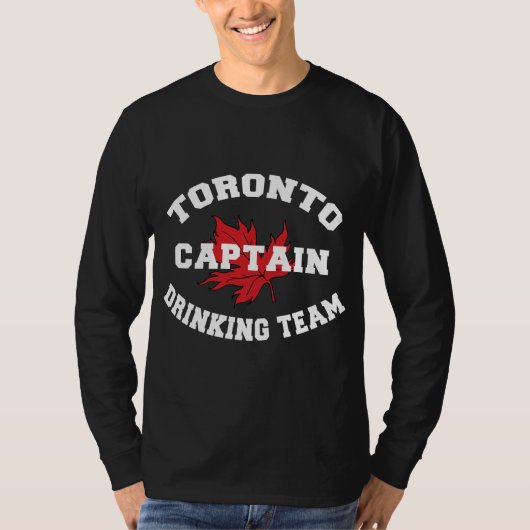 Toronto Drink Team Kapitein T-shirt (Voorkant)