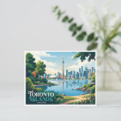 Toronto-eilanden Canada Briefkaart (Staand voorkant)