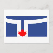 Toronto Flag Briefkaart (Voorkant)