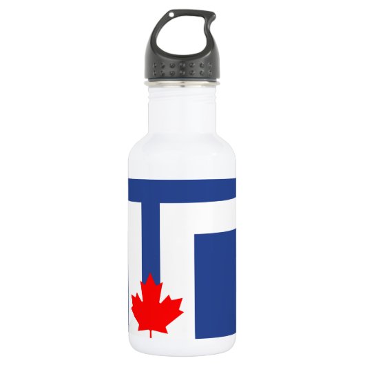 Toronto Flag Liberty Bottle Waterfles (Voorkant)