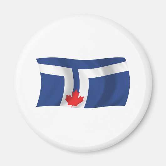 Toronto Flag Magnet (Voorkant)