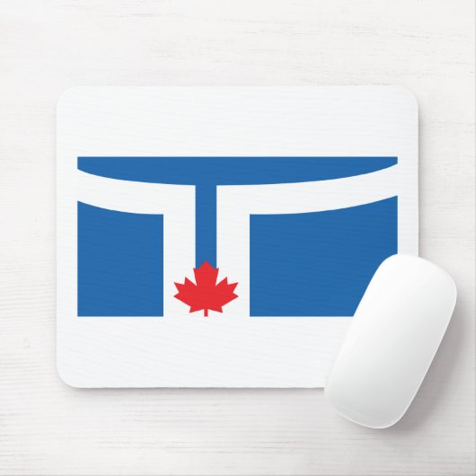 Toronto Flag Mousepad Muismat (Met muis)