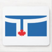 Toronto Flag Mousepad Muismat (Voorkant)