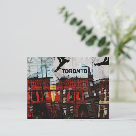 toronto flat ijzerbuilding briefkaart (Staand voorkant)