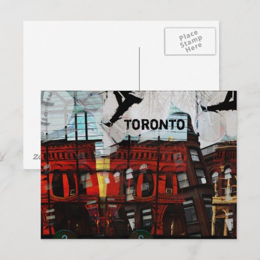 toronto flat ijzerbuilding briefkaart (Voorkant / Achterkant)