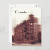 Toronto Flat Iron gooderham and worts building Briefkaart (Voorkant / Achterkant)