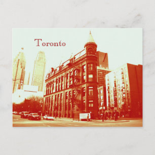 Toronto flatiron gebouw briefkaart