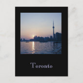 Toronto Harborfront sunset Briefkaart (Voorkant)