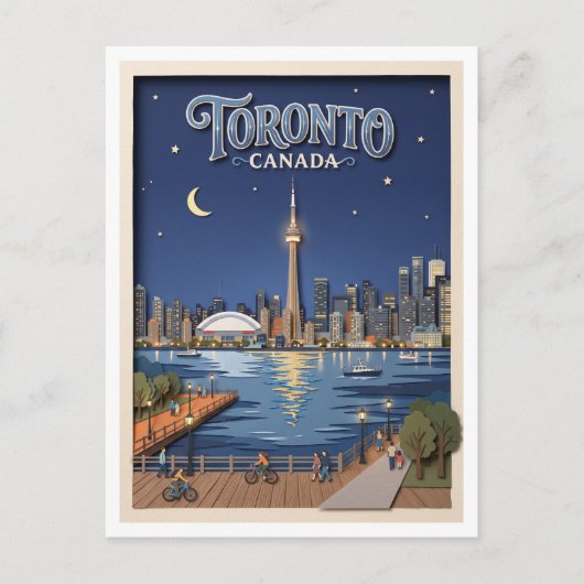 Toronto Harbourfront Canada Briefkaart (Voorkant)