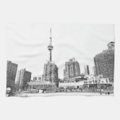 Toronto Harbourfront Center Tea Towel Design Theedoek (Horizontaal)