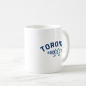 Toronto Hockey City Blauwe Logo Mok (Voorkant rechts)