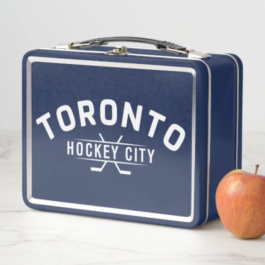 Toronto Hockey City - Blue Lunch Box (In situ)