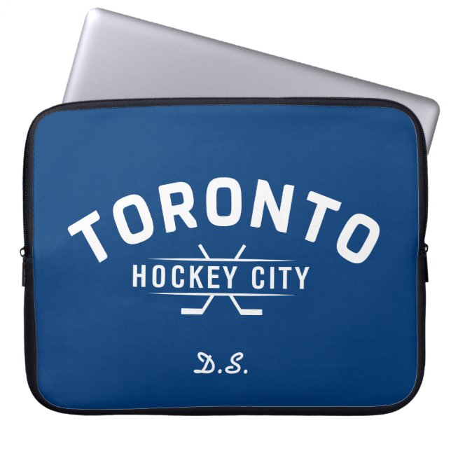 Toronto Hockey City-laptophoes Laptop Sleeve (Voorkant)