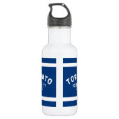 Toronto Hockey City Water Bottle Waterfles (Achterkant)