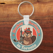 Toronto Hockey & Heritage Retro Sleutelhanger (Voorkant)