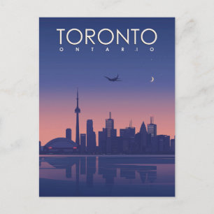 Toronto in  stijl briefkaart