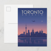 Toronto in stijl briefkaart (Voorkant / Achterkant)