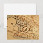 TORONTO kaart (Voorkant / Achterkant)