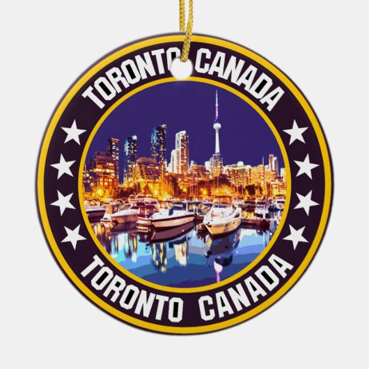 Toronto Keramisch Ornament (Voorkant)