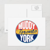 Toronto  label briefkaart (Voorkant / Achterkant)