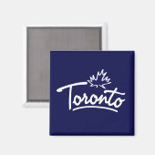 Toronto Leaf Script Magneet (Voorkant / Achterkant)