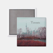 Toronto lente skyline magneet (Voorkant / Achterkant)