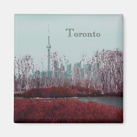 Toronto lente skyline magneet (Voorkant)