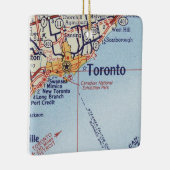 Toronto  Map Keramisch Ornament (Rechts)