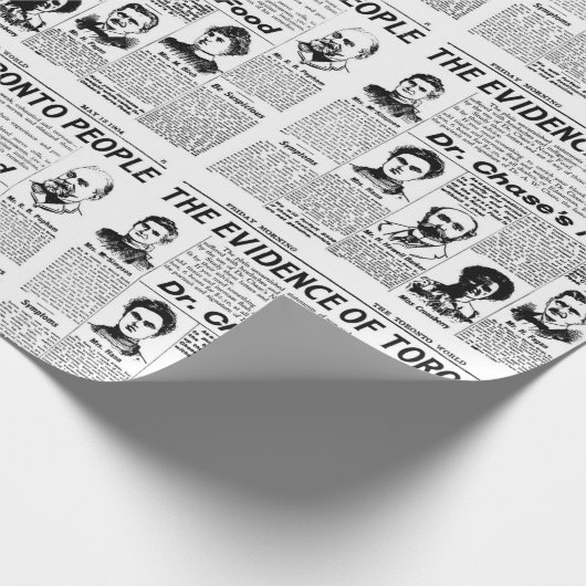 Toronto mensen  cadeaupapier voor kranten (Hoek)