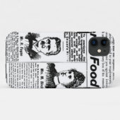 Toronto mensen krant Case-Mate iPhone case (Achterkant (horizontaal))