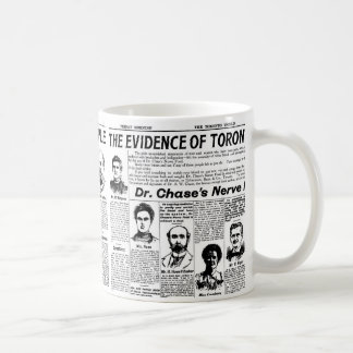 Toronto mensen  krant koffiemok