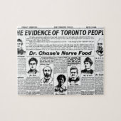 Toronto mensen krant legpuzzel (Horizontaal)