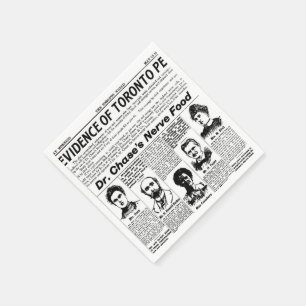 Toronto mensen  krant servet