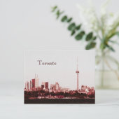 Toronto met briefkaart van de skyline van de GN-to (Staand voorkant)