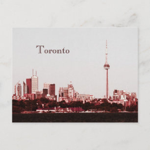 Toronto met briefkaart van de skyline van de GN-to