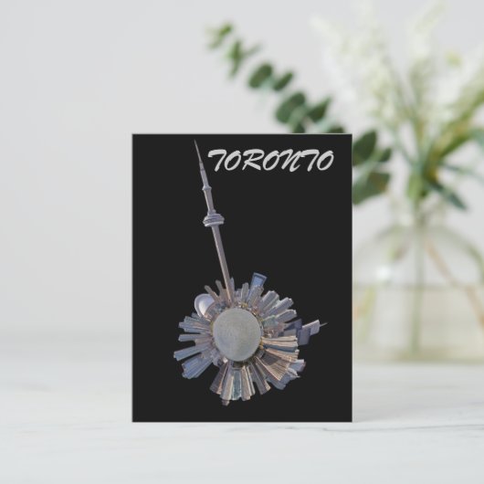 TORONTO MINI PLANET BRIEFKAART (Staand voorkant)