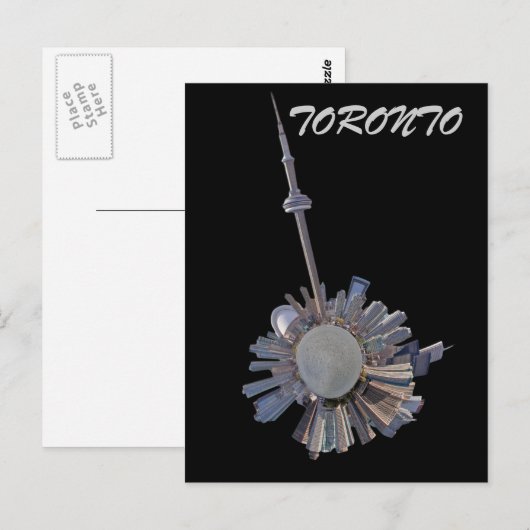 TORONTO MINI PLANET BRIEFKAART (Voorkant / Achterkant)