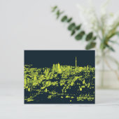 Toronto Night Briefkaart (Staand voorkant)