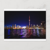 Toronto Night Skyline Briefkaart (Voorkant)