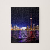 Toronto Night Skyline Legpuzzel (Verticaal)