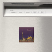 Toronto night skyline magnet (Insitu (Vaatwasser))