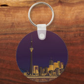 Toronto night skyline sleutelhanger (Voorkant)