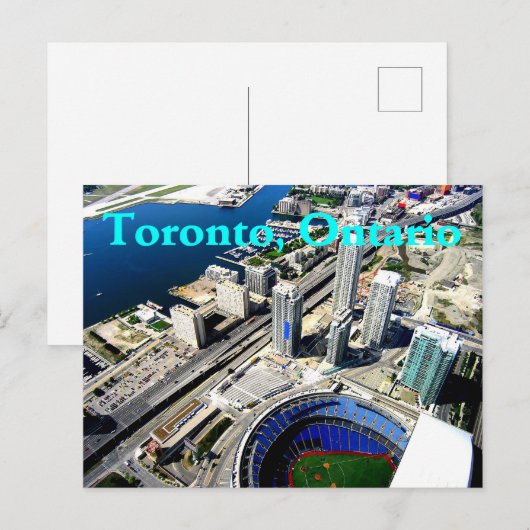 Toronto, Ontario Briefkaart (Voorkant / Achterkant)