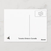 Toronto Ontario Briefkaart (Achterkant)