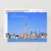 Toronto, Ontario, Canada Briefkaart (Voorkant / Achterkant)